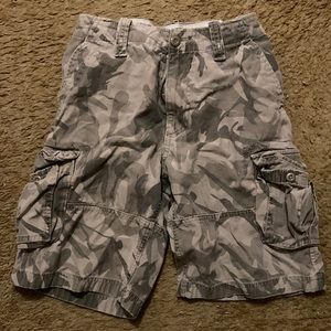 Boys Camo Cargo Shorts, size 14, First Wave brand